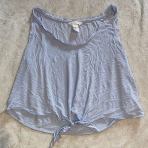 Light purple cropped tank
